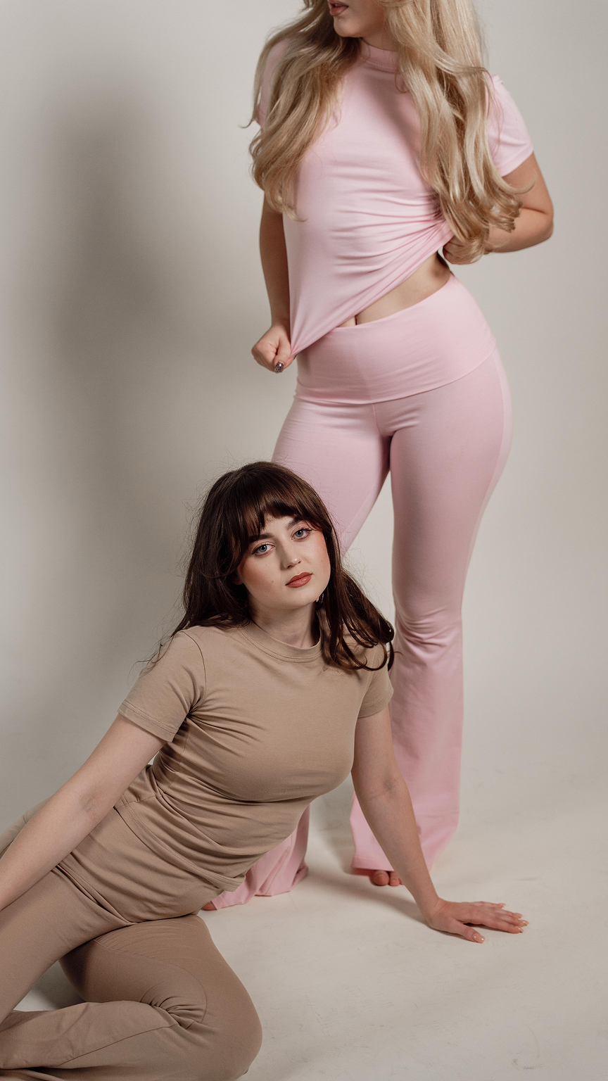 Top & Bottom Set Viscose Lightweight